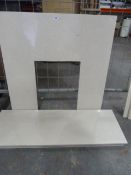 *Cream Granite Base 1170 x 380 & Back Plate 940 x 940