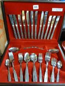 *Oneida Set of Stainless Steel Cutlery in Canteen