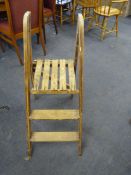 Pair of 3 Tread Step Ladders