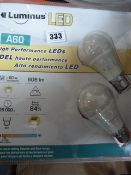 *2 LED BC 9.5 Watt Light Bulbs