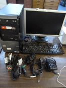 Computer Tower - Monitor & Keyboard etc
