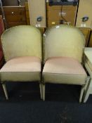 2 Lloyd Loom Type Chairs