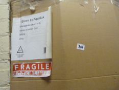 *2 Packs of Storm by Aqua Lux Shower Enclosure Panels