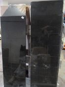 *4 Black Granite Fire Hearths