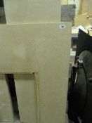 *Marble Hearth 1370 x 380 with Back Plate