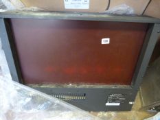 *Celsi Traditional Brass Electric Fire