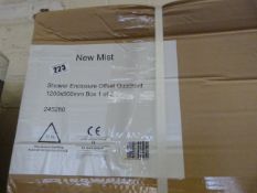 *2 Packs of New Mist Shower Enclosure Panels