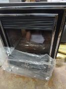 *Electric Fire Insert with Polished Chrome Details