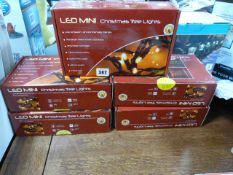 *5 Sets of LED Warm Light 8 Function Christmas Lights