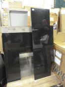 *Black Hearth 1370 x 370 & Back Plate