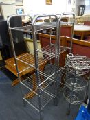 3 Stainless Steel Vegetable Racks