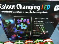 *Colour Changing LED Festive Lights