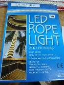 *5.4m Length of LED Rope Light