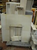 *Cream Stone Fire Surround with Hearth