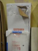 *Haze 760mm Bi Fold Recess Door in White - Complete with 760 x 900 Acrylic Shower Tray