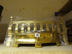 *6 Brass Fire Fronts