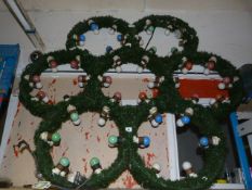 2 Christmas Exterior Illuminated Decorations