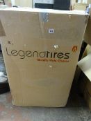 *Legend Gas Fire Super Slim Traditional Black Coals Chrome Front RRP £449