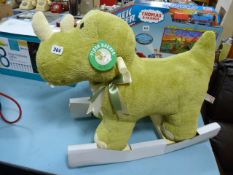 *Hug Fun Rocking Animals Dinosaur Rocker