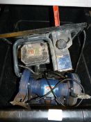 Box Containing Challenge Double Head Bench Grinder & Diamond Tile Cutter