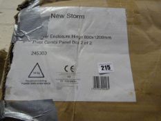 *2 Packs of New Storm Shower Enclosure Panels