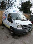 Ford Transit Van Registration Number FY09 MVS
