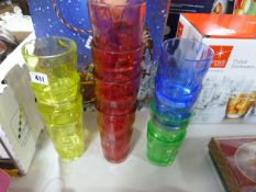 *Acrylic 16 Piece Dinner Set