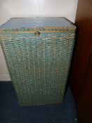 Lloyd Loom Type Linen Basket