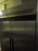 Williams Stainless Steel 2 Door Upright Refrigerator Model HG2TSA