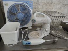 2 Food Mixers - Cooling Fan & Chopping Board Rack