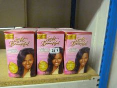 12 Boxes Containing Soft & Beautiful Ultimate Protection No Lie Cream Relaxer