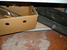 Joiner's Tool Box Containing Saws