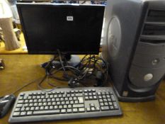 *Computer System including Tower - Screen & Keyboard