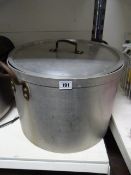 Large Aluminium Lidded Saucepan