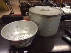 *Large pan and culinder