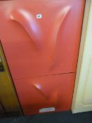 *2 Pink Storage Boxes