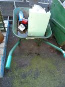Gardeners Wheel Barrow & Contents