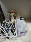 Assorted Cleaning Chemicals etc