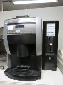 Necta Bean to Cup Vending Machine Paper Work & Keys in Reception