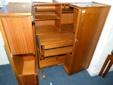 Teak 1970's Combination Office Unit