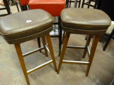 Pair of High Seat Stools