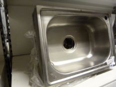*6 Stainless Steel Inset Sinks Ref: 240