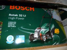 *Bosch Rotak 32 LI Cordless Lawn Mower
