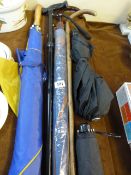 Quantity of Umbrellas - Walking Sticks - Battery Charger - Earphones - Kits - Blinds - Steam