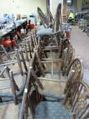 27 Wheel Back Dining Chairs