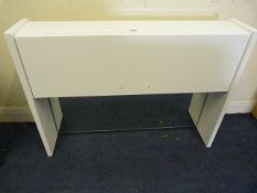 White Bathroom Mirrored Wall Cabinet