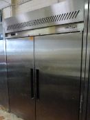 Williams Stainless Steel Model MJ2SA Double Door Refrigerator