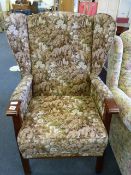 High Backed Parker Knoll Chair