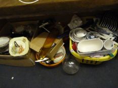 3 Boxes of Kitchenalia & Glassware
