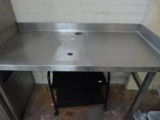 Stainless Steel Preparation Table